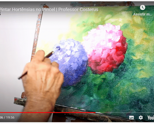 Como-Pintar-Hortênsias-no-Pincel-Professor-Costerus