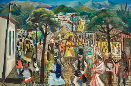 pintura-em-tela-costerus-blog-brasil-arte-moderna-CARNAVAL-de-suburbio-DI-CAVALCANTI