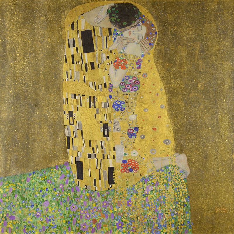 pintura-em-tela-costerus-blog-filmes-cenas-quadros-famosos-the-kiss-gustav-klimt