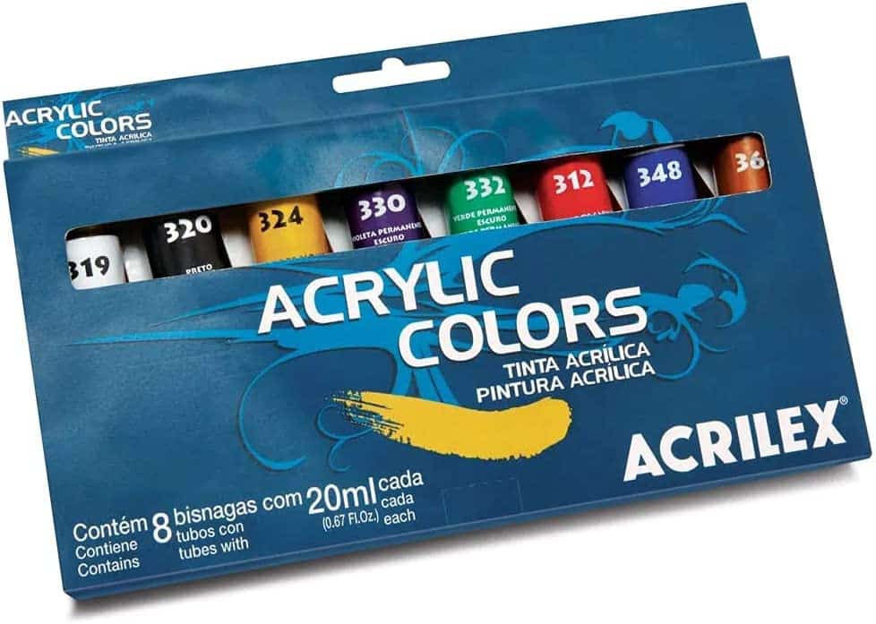 tinta acrilica acrilex