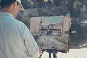 Photo realistic painting