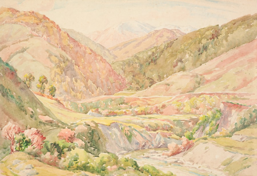 Photo painting landscape