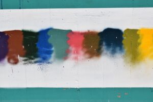 Photo Acrylic Paint Mixing